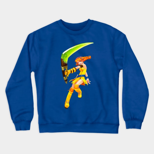 Blue Rogue Crewneck Sweatshirt by winsarcade